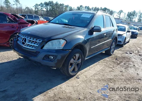 2009 Mercedes-Benz Ml 350 4Matic из США, поврежденный, VIN 4JGBB86E89A451751